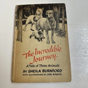 The Incredible Journey by Sheila Burnford 1961 HC 1st Edition - Foto 1 di 24