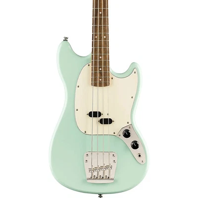 Bajo Mustang verde surf Squier Classic Vibe años 60 Foto 1 de 4