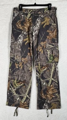 Mossy Oak Mens Camouflage Cargo Pants Size Small 30x30 Hunting Outdoors - Image 1 of 4