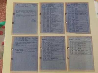 Ferrari 365gtc 365gts N.6 Circolari Tecniche Anni 60 - Immagine 1 di 4