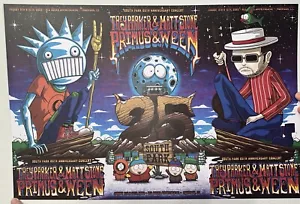 South Park 25th Anniversary Primus Ween Tryiptych di Jim Mazza, EDIZIONE NON TAGLIATA - Foto 1 di 1