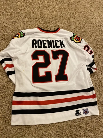 Jeremy Roenick Jersey Chicago Blackhawks Starter NHL XL Cover