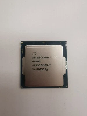 CPU 1151 V2 PENTIUM G4400 3.3 GHZ SR2DC SKYLAKE X2 SOCKET LGA H4 - Immagine 1 di 2