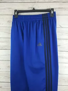 Pantaloni jogger giovanili Adidas taglia L pantaloni della tuta atletica casual scuola blu fantastici - Foto 1 di 12