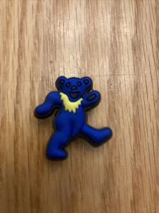 Grateful Dead, Dead Head, Dancing Bears - New, Blue, 1pc Free Ship for crocs - Picture 1 of 1