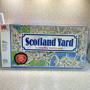 Scotland Yard Detective Board Game Vintage 1985 Milton Bradley Strategy - Picture 1 of 2