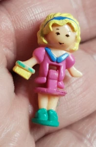 Polly Pocket 1993 Bluebird Precious Puppies Dog Groomer Doll 90s Toy - Picture 1 of 4