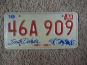 Targa South Dakota 1989 SD-1989 (s) - Foto 1 di 1