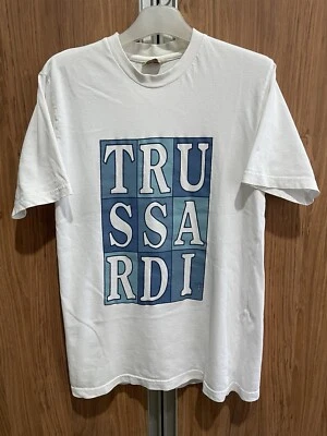 TRUSSARDI MAGLIE SPELLOUT  T-SHIRT MADE IN ITALY - Image 1 of 4