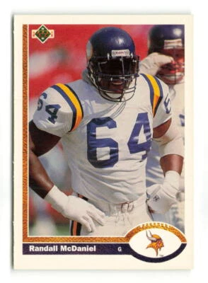 1991 UPPER DECK RANDALL MCDANIEL  #421 - Image 1 of 2
