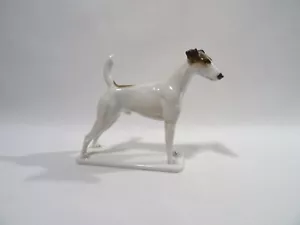 CHIEN PORCELAIN STATUETTE ROSENTHAL BAVARIA GERMANY PORCELAIN DOG PORCELAIN DOG - Picture 1 of 15