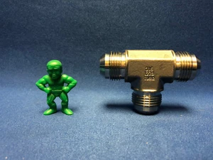 Camiseta Parker 12 JTX-SS Acero Inoxidable Unión 3/4" MJIC X 3/4" MJIC X 3/4" MJIC - Imagen 1 de 4