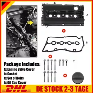 VENTILDECKEL ZYLINDERKOPFHAUBE FÜR OPEL ASTRA H CORSA D MOKKA ZAFIRA B C 1.6 1.8 - Bild 1 von 23