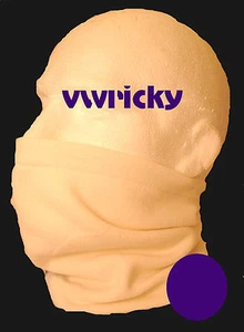 SCIARPA CHUBE TUBOLARE micro pile collo viola nuova taglia unica - Foto 1 di 1