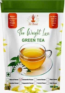 32 Baar Green Tea Chamomile 100G Free Shipping World Wide - Picture 1 of 5