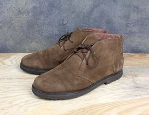 Mens Polo Ralph Lauren Marlow Brown Suede Casual Chukka Boots sz US 8 UK 7 EU41 - Picture 1 of 12