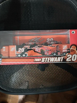 2007 Winners Circle Tony Stewart Hauler Tin Set 1/64 - Image 1 of 2