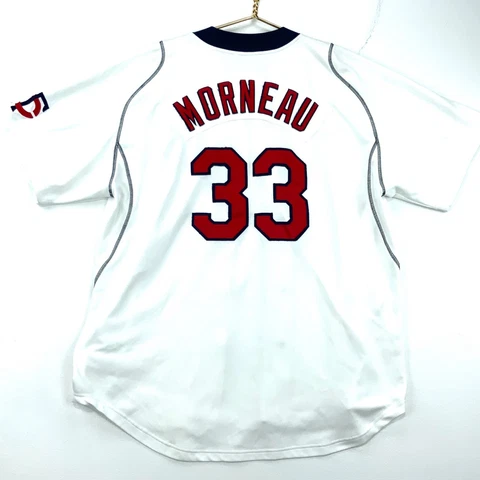 Minnesota Twins Justin Morneau #33 Nike Jersey Size XL White Mlb Cover