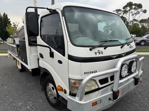 HINO TRUCK 5.5 TON WITH ALUMINIUM BOAT AND MOTOR 5 HP INC TOW YOUR CARAVAN - Picture 1 of 15