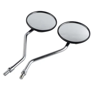 M10*1.25 Chrome Rearview Mirror for Yamaha AT1 AT2 AT3 CT-1 CT-2 DT1 DT2 DT3 - Picture 1 of 7