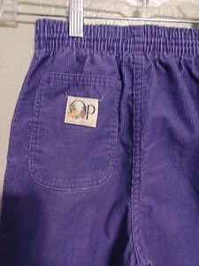 Vintage Kids/Youth Girls OP Longriders Corduroy purple pants Size 12 Used As-Is - Picture 1 of 9