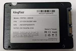 KingFast F6PRO 2710DCS23BF-480 480 GB SATA III 2.5" Solid State Drive - Picture 1 of 1