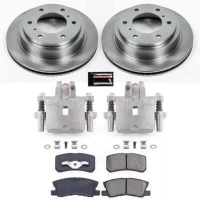 PowerStop Disc Brake Kit - Rear - Fits Mitsubishi Montero 2001-2006 OE Stock Rep - Image 1 of 4