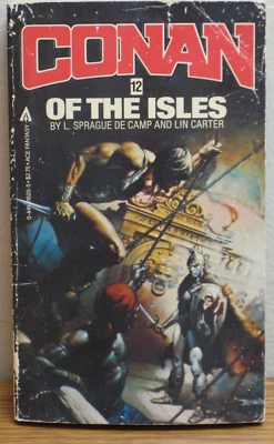 #12 Conan of the Isles by L. Sprague De Camp & Lin Carter 1983 Ace Paperback Foto 1 de 4