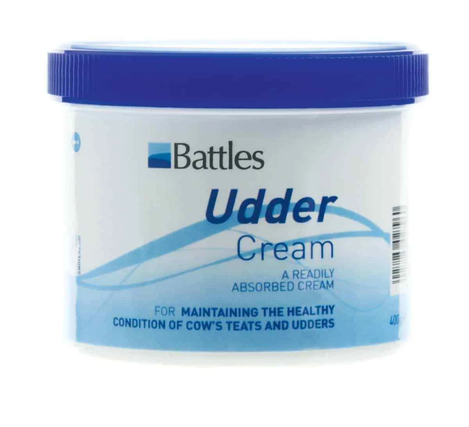 Battles Udder Cream 400 G 400g White