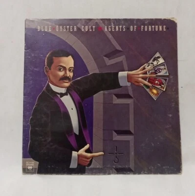 Blue Oyster Cult  "Agents Of Fortune" Vinyl Record 1976 - Image 1 of 4