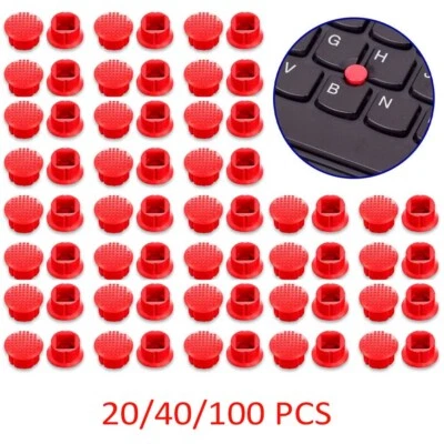 20/40/100pcs Trackpoint Cap Soft Rim Mouse Pointer for Lenovo T410 T510 R400 US - Image 1 of 4