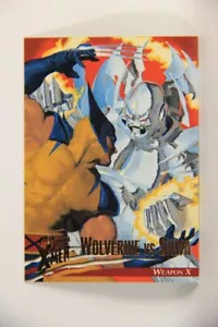 X-Men Fleer Ultra Wolverine 1996 Trading Card #5 Wolverine Vs Shiva L010668 - Picture 1 of 2