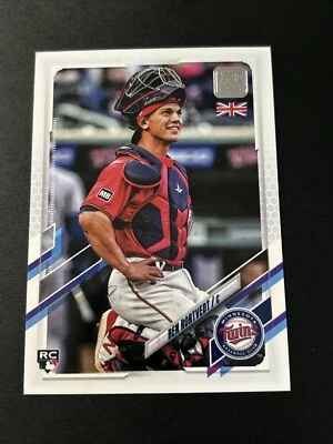 2021 Topps Series 1 UK Edition Ben Rortvedt (RC) 180 Minnesota Twins - Image 1 of 2