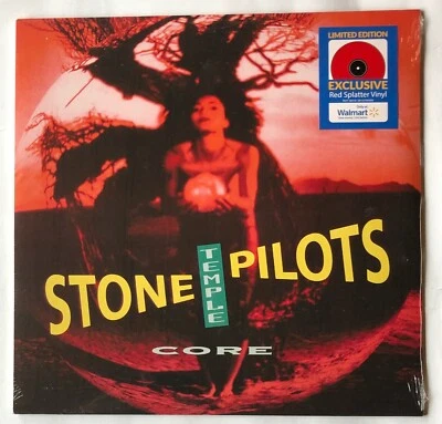 Stone Temple Pilots Core Walmart Exclusive Red Splatter Vinyl Record New Sealed - Image 1 of 4