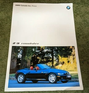 BMW Z3 Roadster Canada 1996 Press Kit Brochure (Whitby Ontario) - Picture 1 of 4