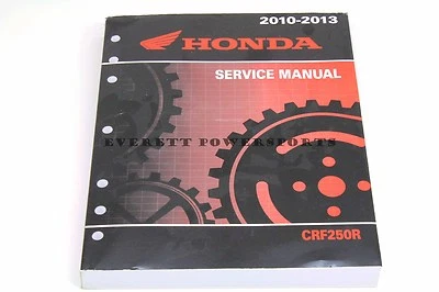 New Service Shop Repair Manual Honda CRF250R CRF250 2010-2013 CRF 250 R #P01 - Image 1 of 2