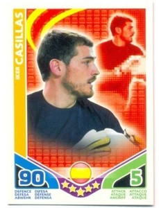 Topps Match Attax 2010 World Cup - ESPANA - Iker Casillas - Picture 1 of 2