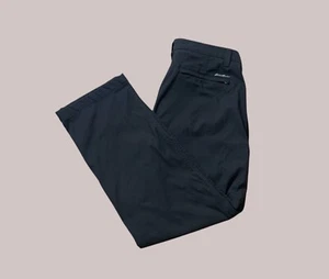 Eddie Bauer Pants Mens 33x28 Travex Quick Dry Light Outdoor Hiking Stretch Gray - Picture 1 of 13