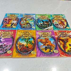8 x Beast Quest By Adam Blade PB In Aust now ready to post Fantasy Adventure - Picture 1 of 6