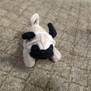 Ganz Webkinz Lil'Kinz Pug Dog HL094G Plush stuffed animal no code - Picture 1 of 5