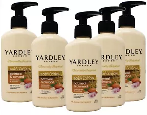 Yardley London Oatmeal & Almond Body Lotion, 8.4 oz - 5 Pack - Picture 1 of 2