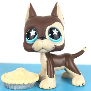 Auténtico Littlest Pet Shop #817 Gran Perro Danés/Original Hasbro LPS Star Eyes - Imagen 1 de 4