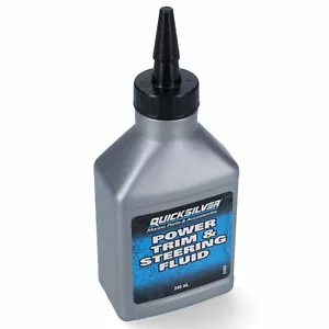 240ml Quicksilver Power Trim Tilt & Steering Fluid for Yamaha Suzuki Outboard - Picture 1 of 1