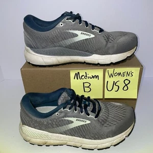 Women's Brooks Addiction GTS 15 Orthopedic Running Shoes Size 8 Medium B Gray - Picture 1 of 8
