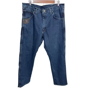 Wrangler Riggs Workwear Carpenter Jeans Dark Wash Utility Fit Herren 38x32 - Bild 1 von 6