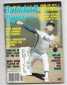 BASEBALL DIGEST MAGAZINE----NOLAN RYAN----ASTROS COVER----MAY 1982 - Picture 1 of 1