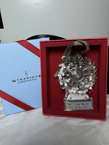RARE Newbridge Silverware Ornament VINTAGE CARRIAGE SCENE - NEW in Box - Picture 1 of 4