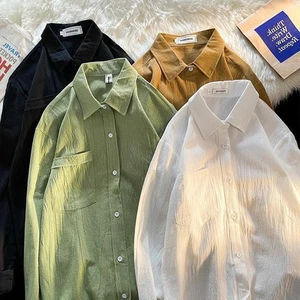 Lapel Shirt Casual Outfit Brand New Casual Wear For Autumn Party Attire - Picture 1 of 22