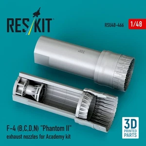 Reskit 1/48 F-4 (B, C, D, N) Phantom II Exhaust Nozzles for Academy kit - Picture 1 of 1