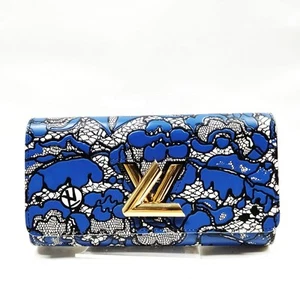 Cartera Larga Louis Vuitton LV Cuero Azul Marino 2864804 - Imagen 1 de 11